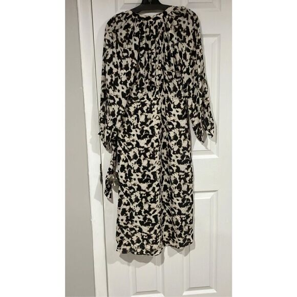 Rails Tyra Cheetah Print Tie-waist Midi Dress Size Small - Picture 8 of 10